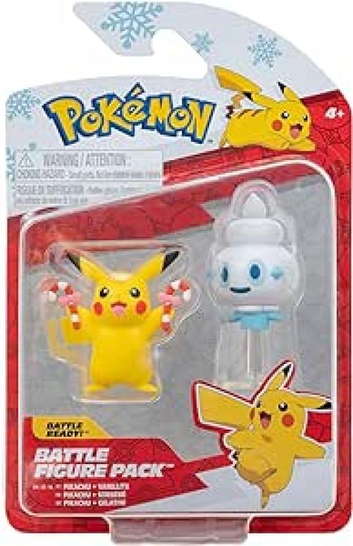 Pokemon Battle Figure-Xmas Holiday,Pikachu+Vanillite