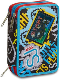 SJ Gang-Astuccio corredo 3 zip-Cyber Boy