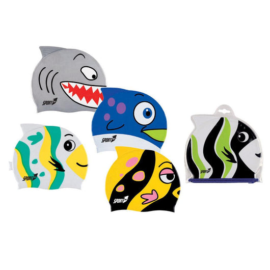 CUFFIA PISCINA `FISH CAP`