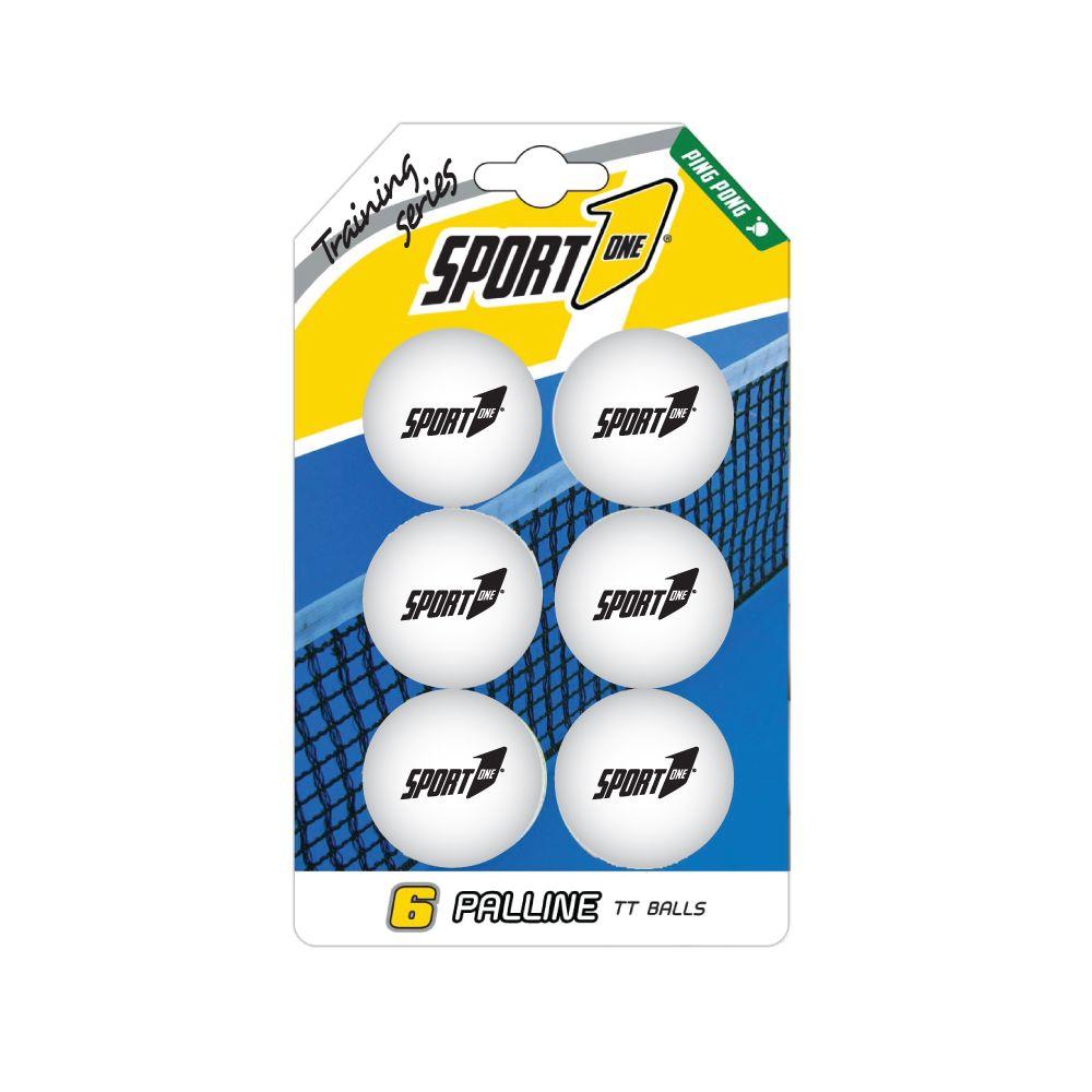 BLISTER 6 PALLINE PING PONG