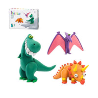 HEY CLAY`DINOSAURI-1`KIT MEDIO
