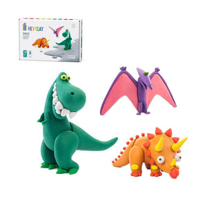 HEY CLAY`DINOSAURI-1`KIT MEDIO