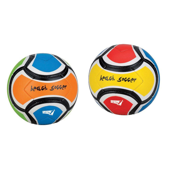 PALLONE BEACH SOCCER `BEACH` in cuoio sintetico cucito, misura 5