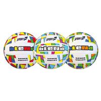 PALLONE BEACH VOLLEY `BLEND` in cuoio sintetico cucito, misura 5