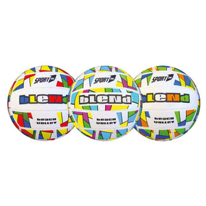 PALLONE BEACH VOLLEY `BLEND` in cuoio sintetico cucito, misura 5