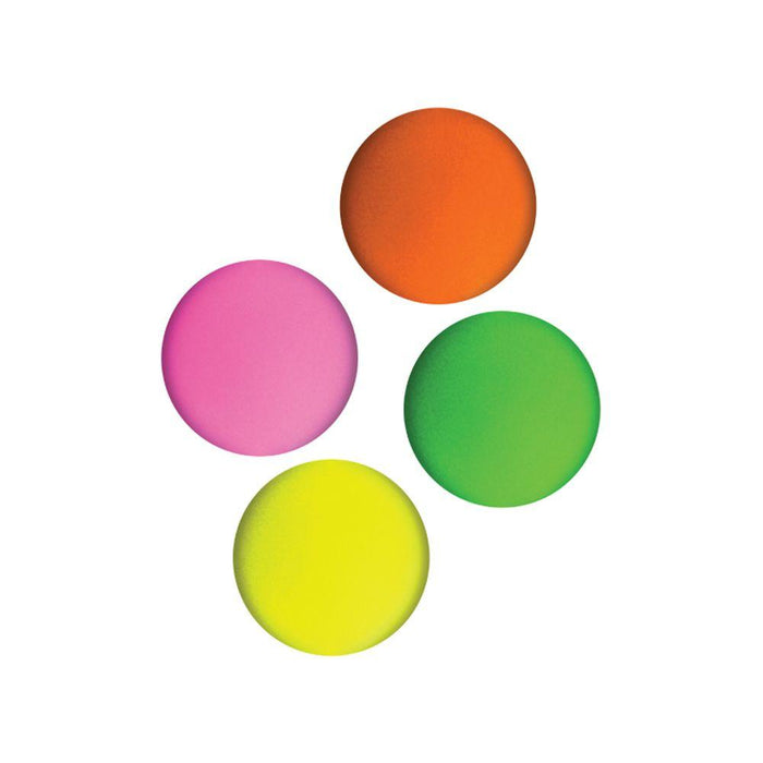 PALLINE FLUO PER RACCHETTONI(4PZ) diametro 39 mm