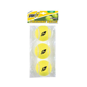 PALLE TENNIS GIALLE IN BUSTA (3PZ)