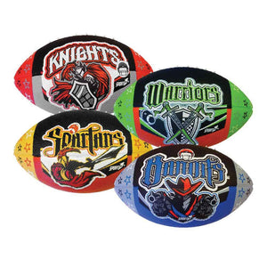 PALLONE FOOTBALL `MASCOTT` in gomma con intelaiatura interna in nylon