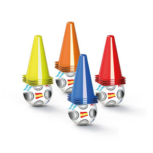 PALLONE `MINI WORLD`C/4 CONETTI