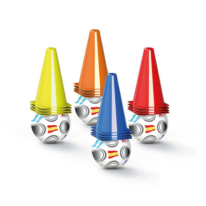 PALLONE `MINI WORLD`C/4 CONETTI