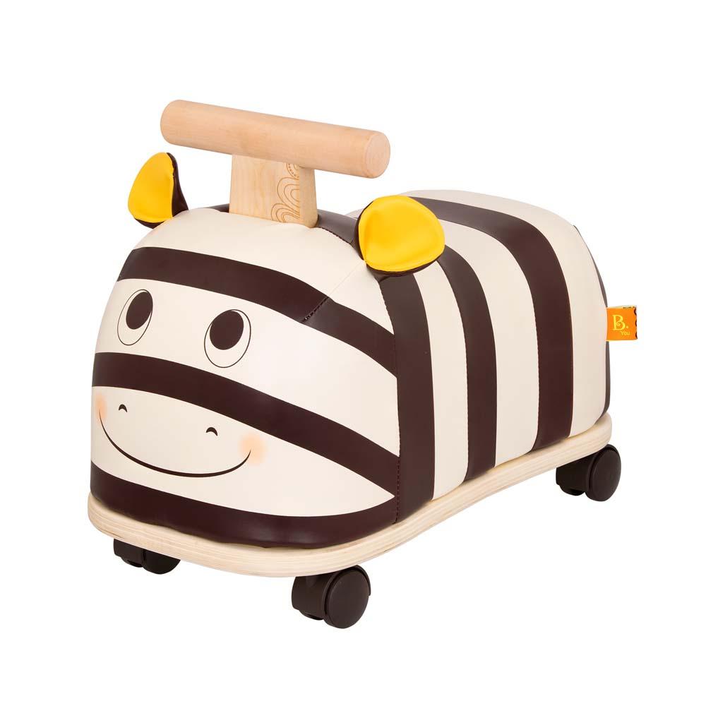 B. Toys - Zebra Wooden Ride On