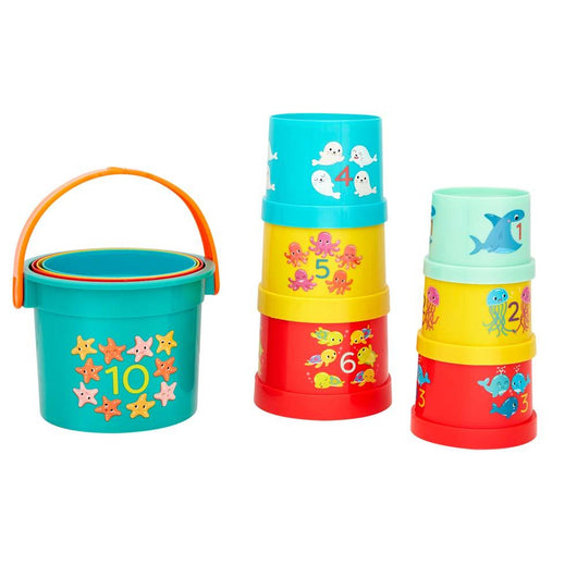 B. Toys - Stackable Buckets