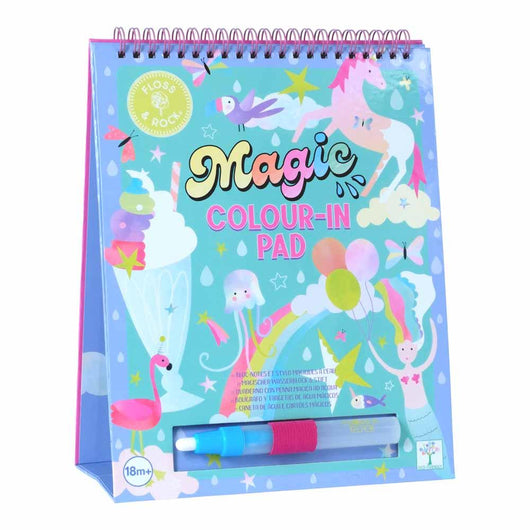 Floss & Rock - Magic Water Easel Pad & Pen - Fantasy
