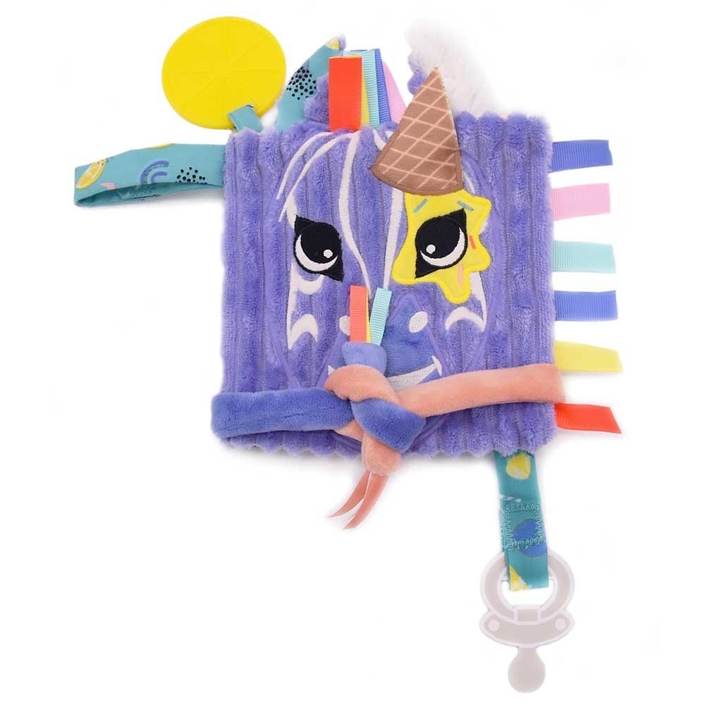 Les Deglingos - SOFT BOOK KIPROKOS THE ZEBRA