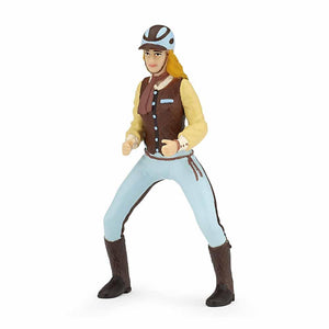 Papo - Trendy riding women blue
