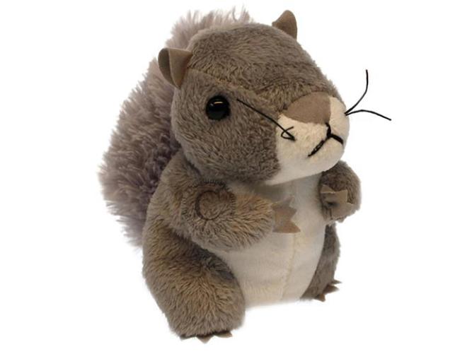 Puppet Company - Finger Puppets - Squirrel (Grey)