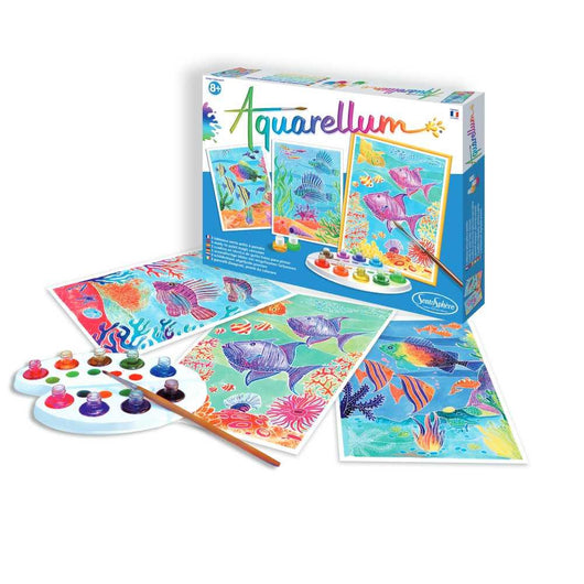 Sentosphere - Aquarellum - Fonds Coralliens