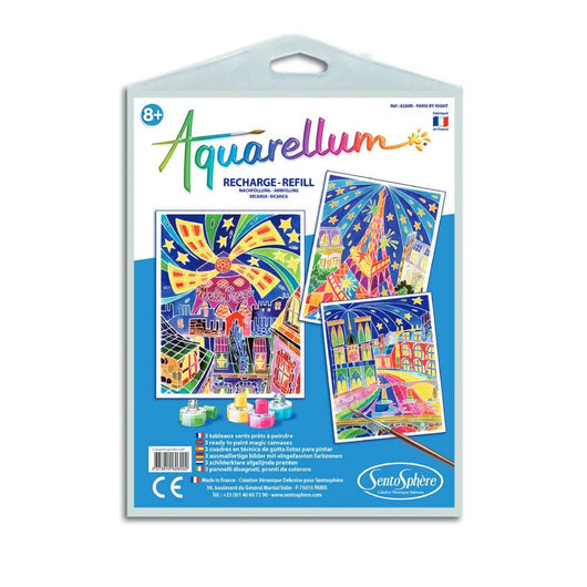 Sentosphere - Recharge Aquarellum - Paris by Night