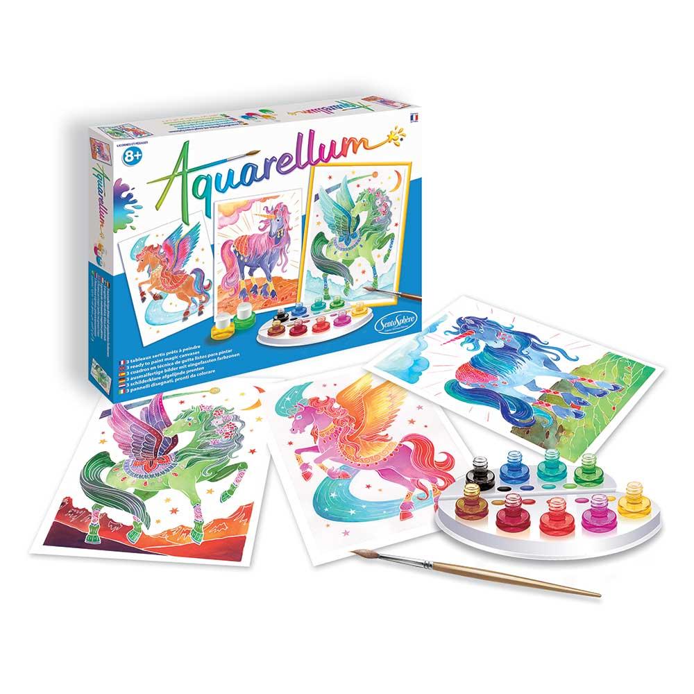Sentosphere - Aquarellum - Licornes & Pegases