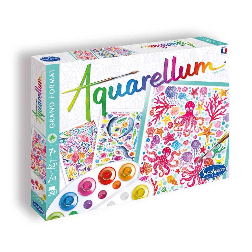 Sentosphere - Aquarellum - Fonds Marins