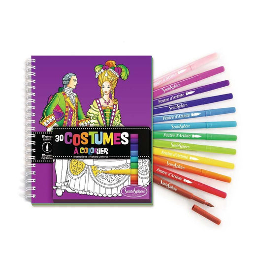 Sentosphere - Carnet de Coloriage - Costumes