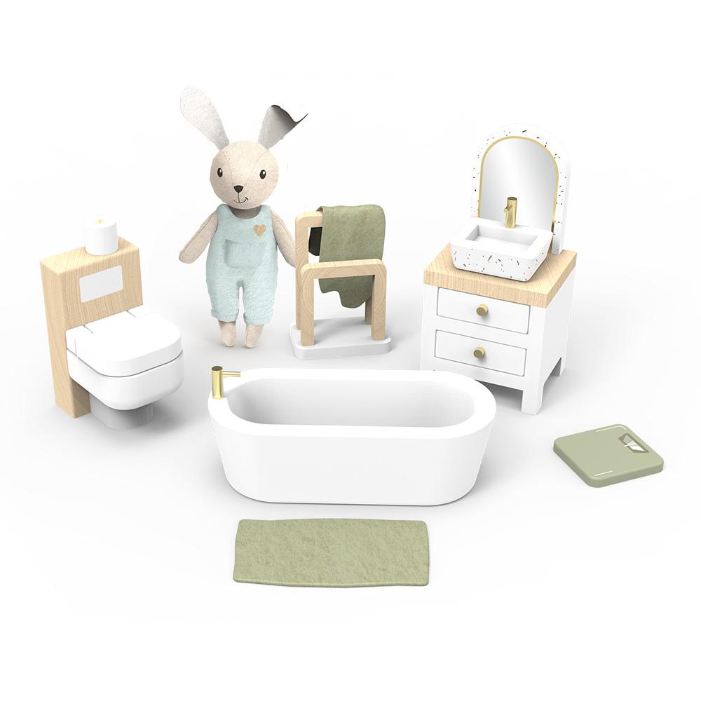 Speedy Monkey - Bagno Cottage con Coniglietto