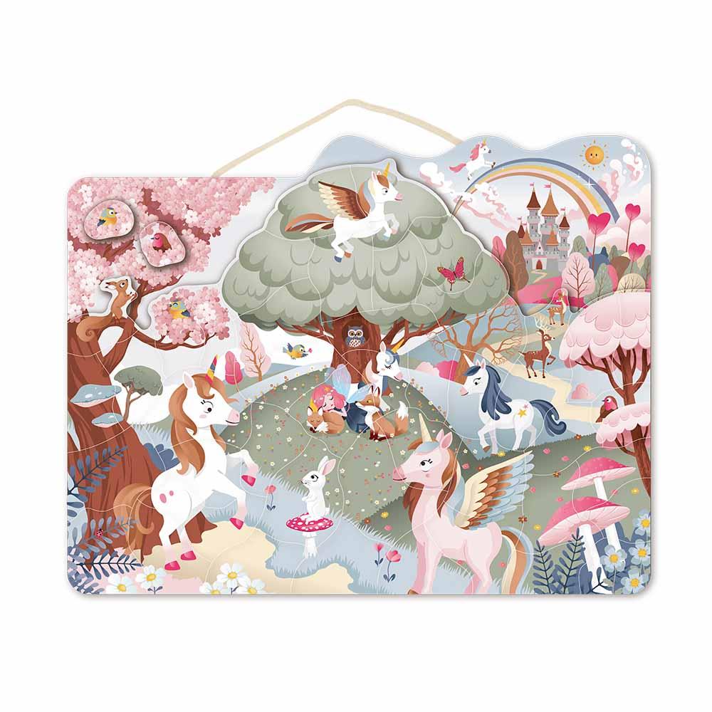 Speedy Monkey - Puzzle Magnetico - Unicorni