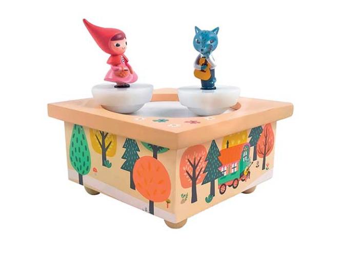 Trousselier - Dancing Music Boxe Red Riding Hood