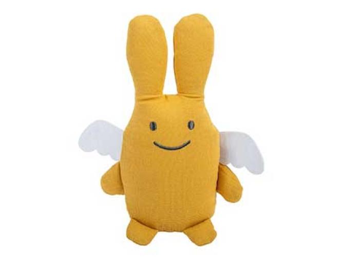 Trousselier - Angel Bunny Comforter 20Cm - Mustard Linen
