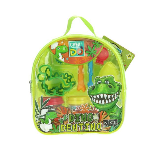 dino dentino zainetto set pasta da modellare