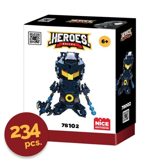 heroes bricks robot