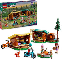 LEGO Friends Cabine Relax al Campo Avventure, Giochi Educativi per Bambine e Bambini da 7 Anni, Campeggio Giocattolo da