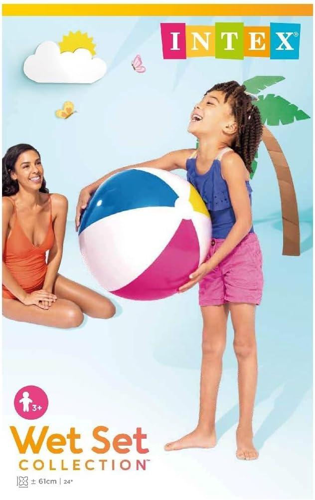 Pallone gonfiabile da spiaggia,61 cm,Intex, eta 3+