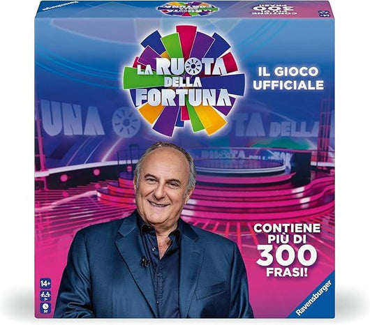 Gioco da tavolo La Ruota della Fortuna, Gioco da Tavolo per Tutta la Famiglia, Ravensburger,Eta 14 +