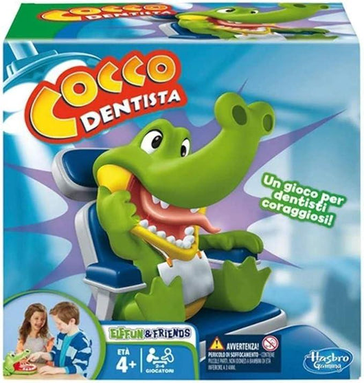 Gioco da tavolo,Cocco Dentista, Gioco in Scatola,Hasbro,Eta 4+