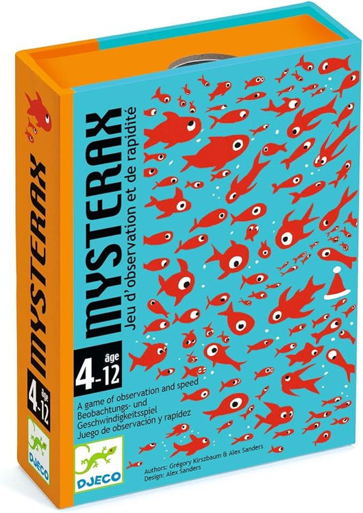 Carte Mysterax Gioco di osservazione e rapidita,Djeco,Eta 4-12 anni