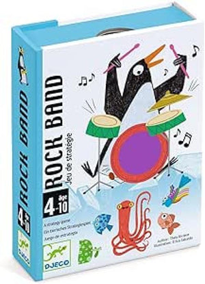 Carte Rock Band Gioco di strategia,Djeco, Eta 4-10 anni