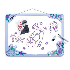 Lavagna magnetica cancellabile zebra,Djeco,Eta5+