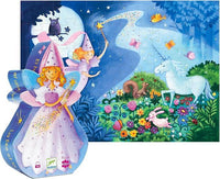 Puzzle La fata e l`unicorno 36 pezzi,Djeco,Eta 4+