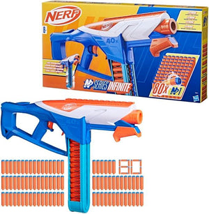 Nerf N Series, blaster Infinite e 80 dardi N1,Hasbro,Eta 8+