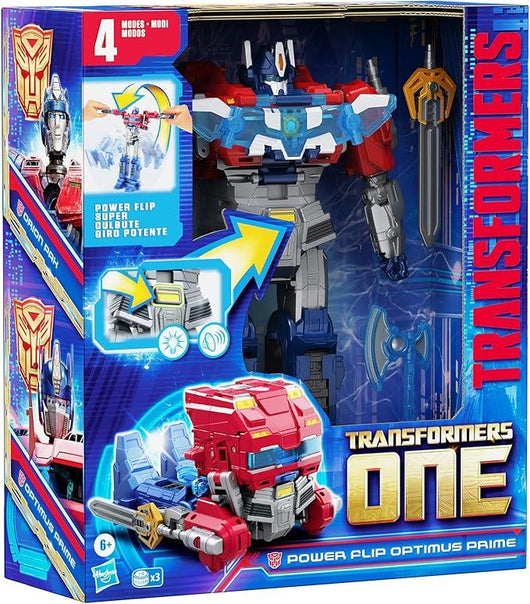 Transformers One TF1 Power Flip Optimus Prime,Hasbro,Eta 6+
