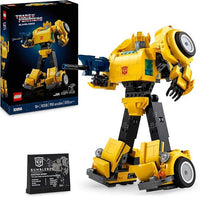 LEGO 10338  Icons Transformers Bumblebee Action Figure Robot da Collezione,Eta 18+