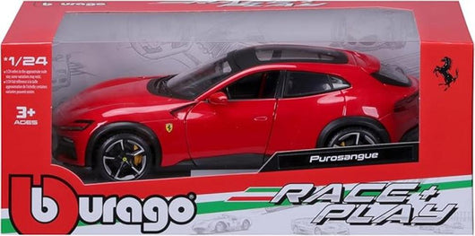 Ferrari Purosangue R&P - Modellino Realistico Auto in Scala 1:24, Licenza Ufficiale Ferrari,Bburago,Eta 3+
