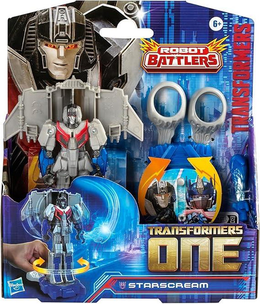 Transformes One,Robot Battlers,Starscream,Hasbro,Eta 6+