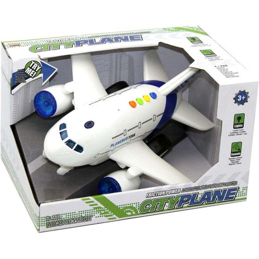 CIty  Plane Aereo con luci e suoni,Eta 3+,Kidz COrner