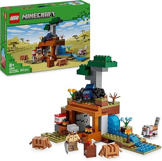 LEGO Minecraft Spedizione nella Miniera dell`Armadillo,Leg,Eta 8+