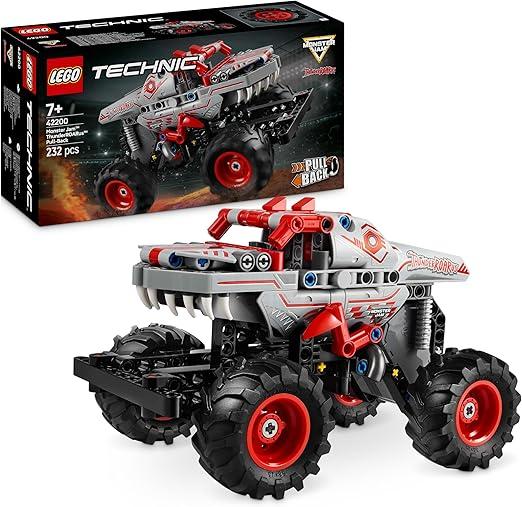 LEGO Technic Pull-Back ThunderROARus, Monster Truck Giocattolo da Costruire,Lego,Eta 7+