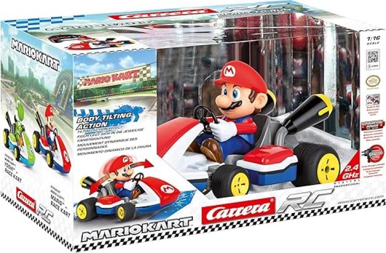 MarioKart,Pipe Kart Mario,Veicolo RC 2.4 GHz,Scala 1:16,Carrera,Eta 6+