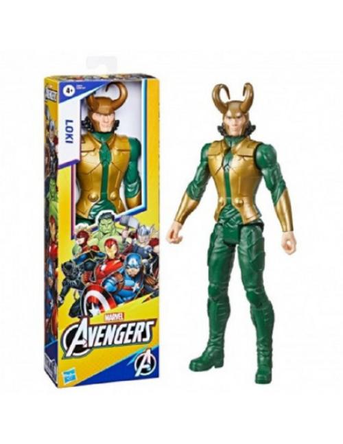 Marvel Avengers, Loki personaggio 30 cm, Hasbro, Eta4+