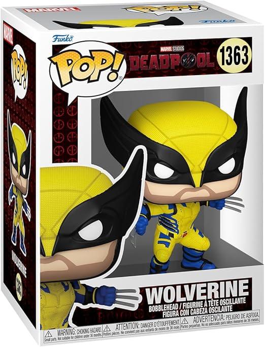 Funko Pop! Marvel: Deadpool & Wolverine - Wolverine - Figura in Vinile da Collezione,Eta 13+